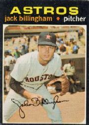 1971 Topps Baseball Cards      162     Jack Billingham
